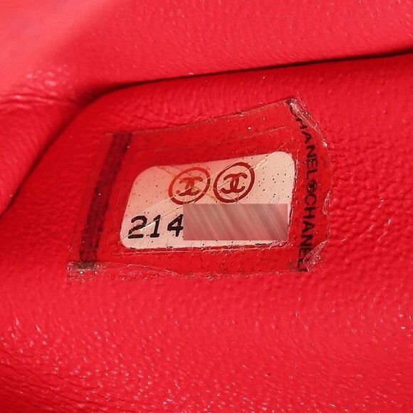 Chanel Red Quilted Patent Leather Classic Rectangular Mini Flap Bag - Picture 9 of 10